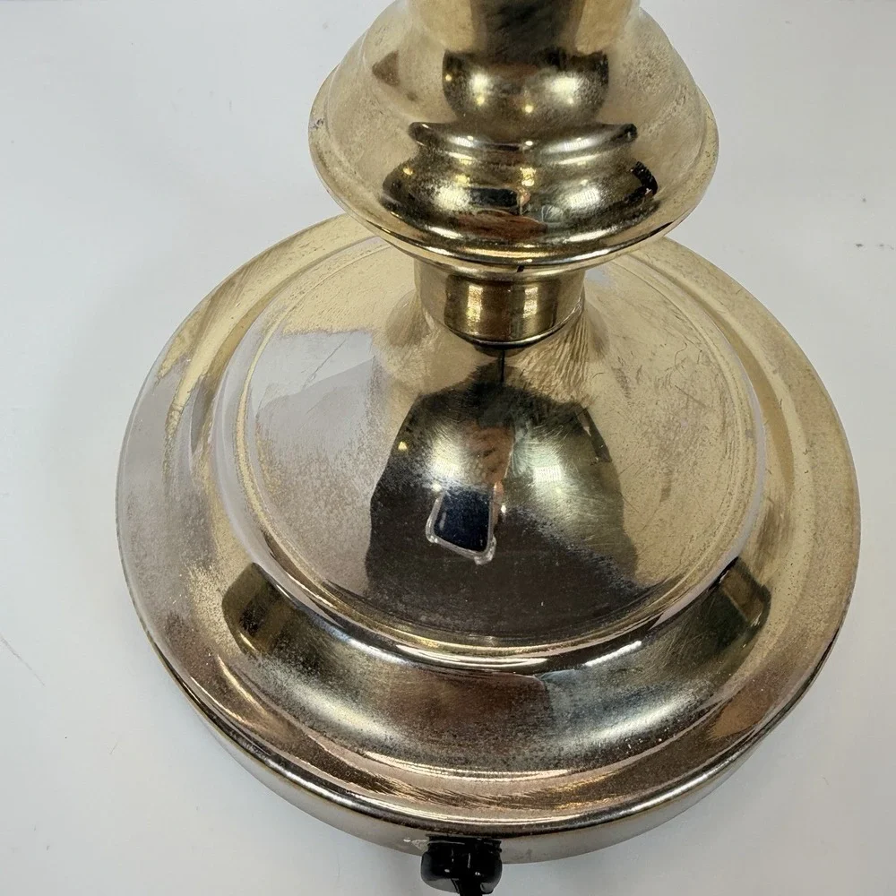 VTG Underwriters Laboratories Brass /Metal Bankers Desk Adjustable Lamp Art Deco
